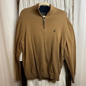 Nautica Men’s Half Zip Sweater Size XL